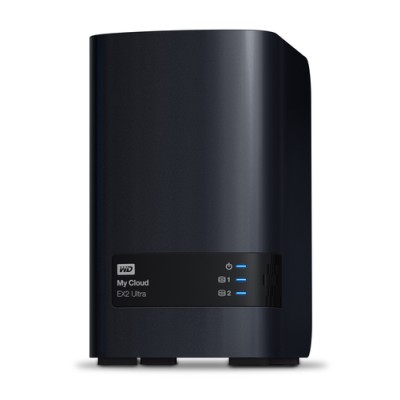 Western Digital My Cloud EX2 Ultra NAS Desktop Collegamento ethernet LAN Nero Armada 385