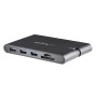 StarTech.com Adattatore Multi-porta USB-C con HDMI e VGA per portatili - 3x USB 3.0 - Lettore Schede SD - PD 3.0 - Cavo integrat