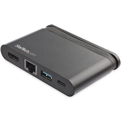 StarTech.com Adattatore multiporta USB C - Dock portatile USB-C con HDMI 4K - Pass-Through PD 3.0 da 100 W, 1x USB-A, 1x USB-C, 