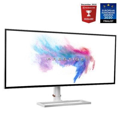 MSI Prestige PS341WU LED display 86,4 cm (34") 5120 x 2160 Pixel LCD Bianco