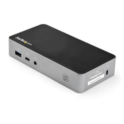 StarTech.com USB-C Dock - Docking Station per laptop Doppio Monitor HDMI 1080p - Power Delivery 65W - 1x USB-C, 3x USB-A, Ethern