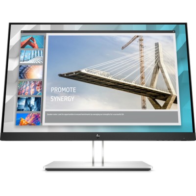 HP E-Series E24i G4 Monitor PC 61 cm (24") 1920 x 1200 Pixel WUXGA Nero, Argento