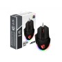 MSI Clutch GM20 Elite mouse Mano destra USB tipo A Ottico 6400 DPI