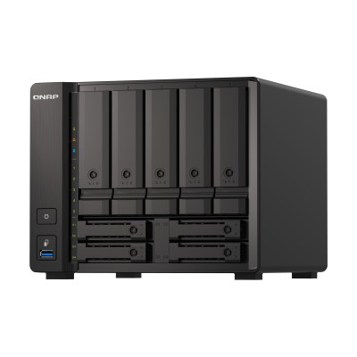 QNAP TS-H973AX NAS Tower Collegamento ethernet LAN Nero V1500B