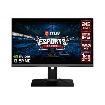 MSI Oculux NXG253R Monitor PC 62,2 cm (24.5") 1920 x 1080 Pixel Full HD LCD Nero