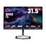 Cooler Master Gaming GM32-FQ LED display 80 cm (31.5") 2560 x 1440 Pixel Quad HD Nero, Argento