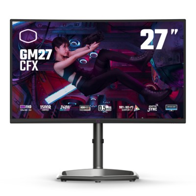 Cooler Master Gaming GM27-CFX LED display 68,6 cm (27") 1920 x 1080 Pixel Full HD Nero