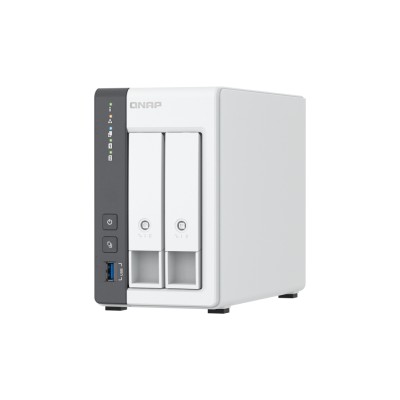 QNAP TS-216G server NAS e di archiviazione Tower Collegamento ethernet LAN Bianco Cortex-A55