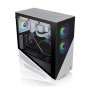 Thermaltake Divider 370 TG Midi Tower Nero, Bianco