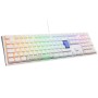 Ducky One 3 Classic, Full Size, Cherry Red, RGB, Bianco - Layout ITA