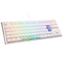 Ducky One 3 Classic, TKL 80%, Cherry Red, RGB, Bianco - Layout ITA