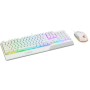 MSI Vigor GK30 Combo White tastiera Mouse incluso USB QWERTY Italiano Bianco