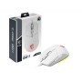 MSI CLUTCH GM11 WHITE mouse Ambidestro USB tipo A Ottico 5000 DPI