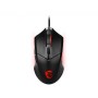 MSI Clutch GM08 mouse Ambidestro USB tipo A Ottico 4200 DPI