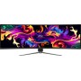 MSI MPG 491CQP QD-OLED Monitor PC 124,5 cm (49") 5120 x 1440 Pixel DQHD QDOLED Nero