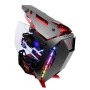 Antec Torque computer case Midi Tower Nero, Rosso