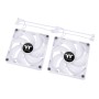 Thermaltake CT140 ARGB Sync PC Cooling Fan, 140mm, Bianco - Kit 2 Pezzi