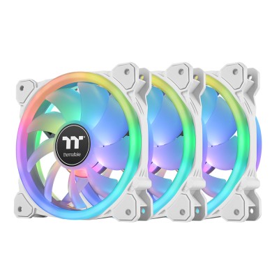 Thermaltake SWAFAN 14 RGB TT Premium Edition White (3 Fan Pack) - 140mm