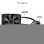 Asus ROG Ryuo 120 RGB AIO Liquid CPU Cooler - 120mm