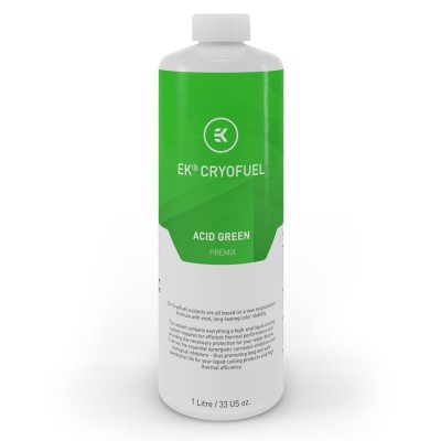 EK Water Blocks EK-CryoFuel Acid Green Premix 1000 mL - Verde