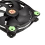 Thermaltake Riing 12, 120mm LED Fan - Verde