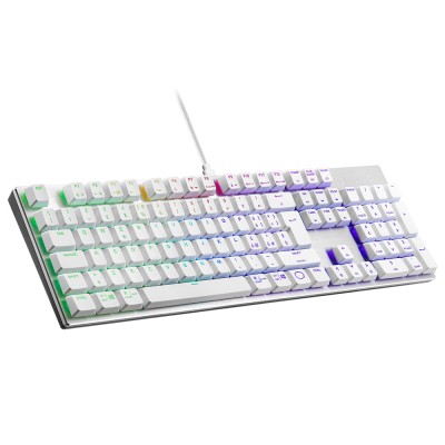 Cooler Master MasterKeys SK652, RGB, Low Profile, Red Switch - Layout ITA - Bianco