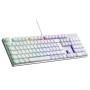 Cooler Master MasterKeys SK652, RGB, Low Profile, Red Switch - Layout ITA - Bianco