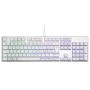 Cooler Master MasterKeys SK652, RGB, Low Profile, Red Switch - Layout ITA - Bianco