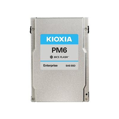 Kioxia PM6-R 2.5" 7,68 TB SAS BiCS FLASH TLC