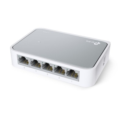 TP-Link TL-SF1005D V15 switch di rete Gestito Fast Ethernet (10/100) Bianco