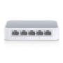 TP-Link TL-SF1005D V15 switch di rete Gestito Fast Ethernet (10/100) Bianco