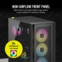 Corsair 4000D RGB Airflow Tempered Glass - Nero con Finestra