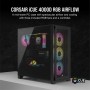 Corsair 4000D RGB Airflow Tempered Glass - Nero con Finestra