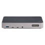 StarTech.com Docking station USB-C per Tre Monitor - Dock USB C Triplo HDMI/DP 4K - Hub USB a 5 Porte - GbE - PD 100W - Docking 