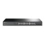 TP-Link TL-SG2428P switch di rete Gestito L2/L2+ Gigabit Ethernet (10/100/1000) Supporto Power over Ethernet (PoE) 1U Nero