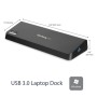 StarTech.com Docking Station Universale USB 3.0 a doppio monitor HDMI e DisplayPort 4K - Docking station USB 3.0 a HDMI e DP, 4x