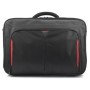 DELL Classic+ borsa per notebook 45,7 cm (18") Valigetta ventiquattrore Nero, Rosso