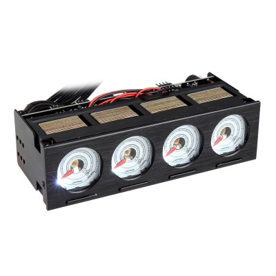 Lamptron CU423 Fan Controller 4 Canali 5.25 pollici - Nero