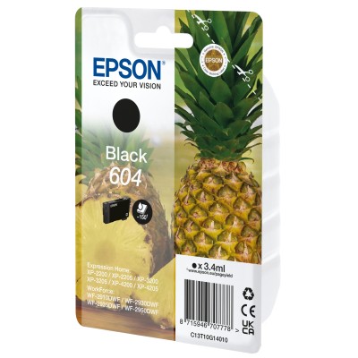 Epson 604 cartuccia d'inchiostro 1 pz Originale Nero