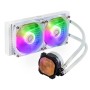 Cooler Master MasterLiquid 240L Core ARGB AIO, Bianco - 240mm