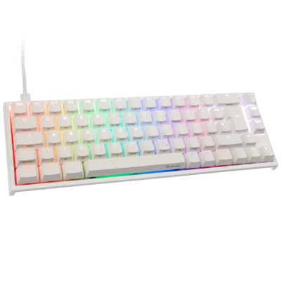 Ducky One 2 SF 65%, Cherry MX Silent Red, RGB, Bianco - Layout ITA