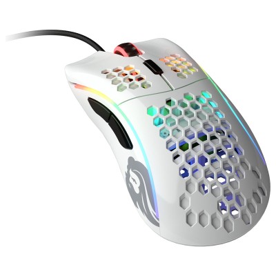 Glorious PC Gaming Race Model D Gaming Mouse - Bianco Lucido