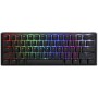 Ducky One 3 Classic, Mini 60%, Cherry Silent Red, RGB, Nero - Layout ITA