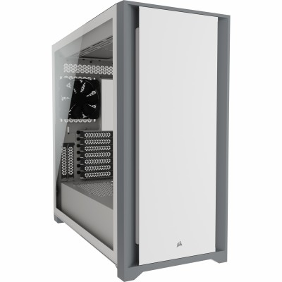 Corsair 5000D Tempered Glass - Bianco con Finestra