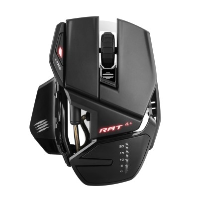 Mad Catz R.A.T. 4+ Gaming Mouse - Black