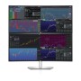 DELL UltraSharp U3824DW LED display 95,2 cm (37.5") 3840 x 1600 Pixel Wide Quad HD+ LCD Nero, Argento