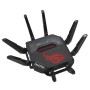 ASUS ROG Rapture GT-BE98 router wireless 10 Gigabit Ethernet Quad-band (2.4 GHz / 5 GHz-1 / 5 GHz-2 / 6 GHz) Nero