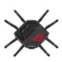 ASUS ROG Rapture GT-BE98 router wireless 10 Gigabit Ethernet Quad-band (2.4 GHz / 5 GHz-1 / 5 GHz-2 / 6 GHz) Nero