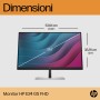 HP E-Series E24 G5 Monitor PC 60,5 cm (23.8") 1920 x 1080 Pixel Full HD LED Argento, Nero