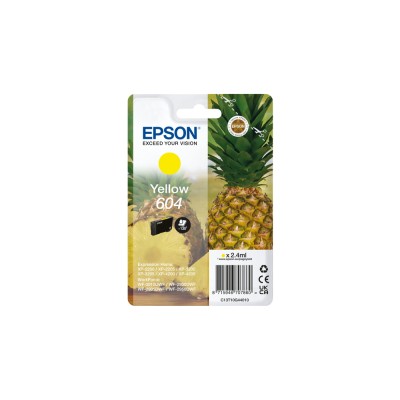 Epson 604 cartuccia d'inchiostro 1 pz Originale Resa standard Giallo